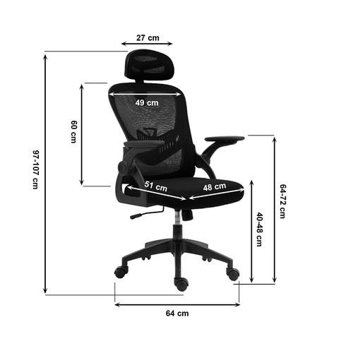 Sedia ergonomica ufficio - ergonomica, da