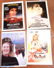 MERYL STREEP - LOTTO 4 SCHEDE