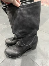 Stivaletti donna Fiorentini Baker neri con zip laterale EUR 36 US 6