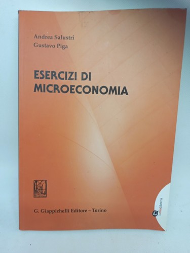 Esercizi microeconomia - di,