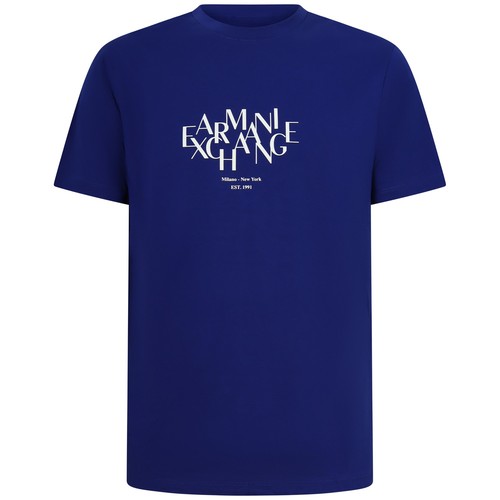 Armani exchange shirt blu - exchange, t-shirt