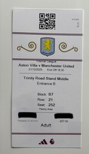 Biglietto partita usato Stub