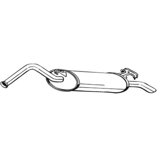 Bosal silenziatore compatibile - bosal,
