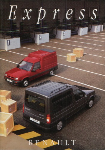 Brochure depliant renault - brochure,