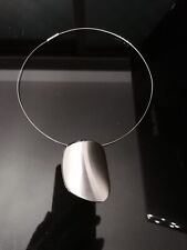 collana rigida breil con ciondolo donna - usato come nuovo