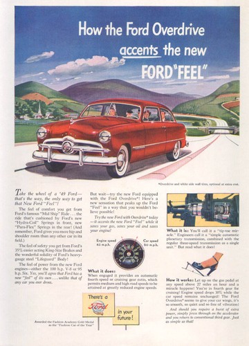 How ford overdrive accents the - overdrive,