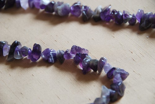 Collana ametista lunga - ametista,