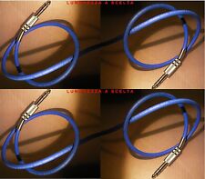 2 CAVI BILANCIATI JACK Stereo 6,3 mm/JACK Stereo 6,3 mm VARIE MISURE DISPONIBILI