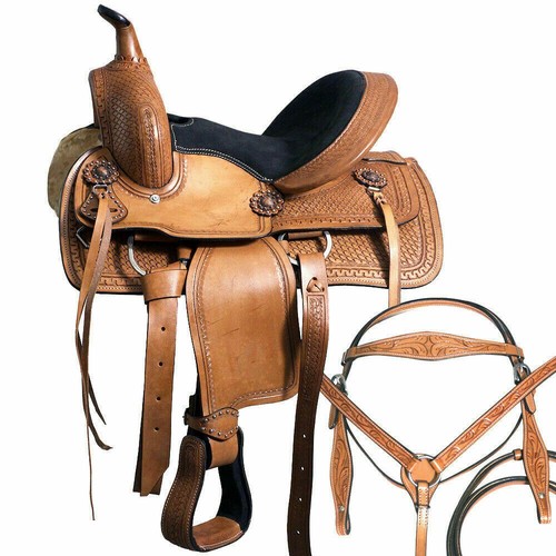 Set sella pelle - in, western
