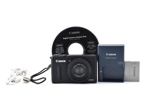 Canon powershot s100 black - powershot,