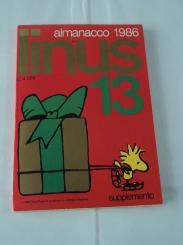 Almanacco linus 1986 - 1986,