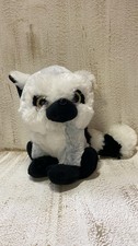 Peluche Lemure Bianco e Nero