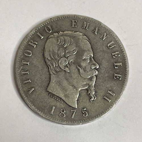 Italia regno lire 1875 - 5,