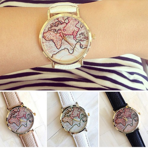 Polso quarzo mondo orologio - polso,