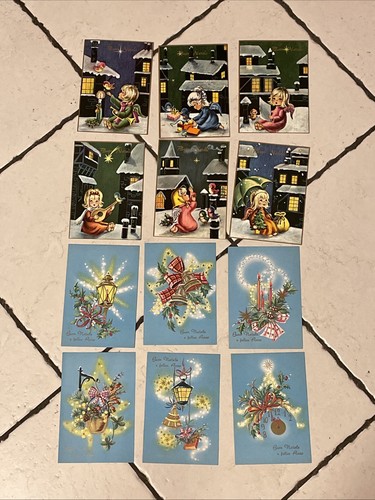 Lotto cartoline buon natale - cartoline,