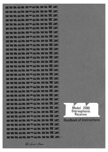 Marantz 2265 ricevitore - marantz,