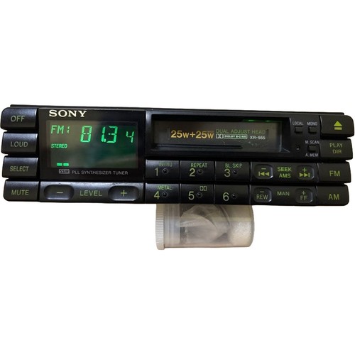Raro vintage sony - vintage, xr-555