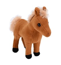 Pocketkins Eco Cavallo Peluche 12 cm Giocattolo di Peluche Realizzato con