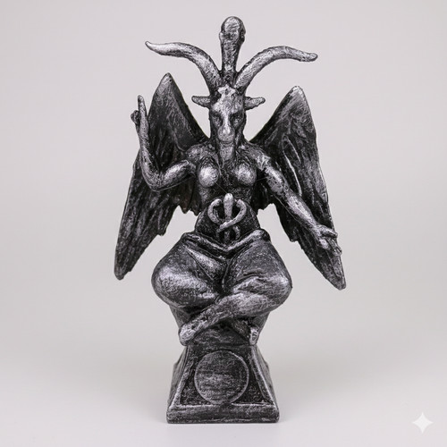 Statuina baphomet 10cm - 10cm,