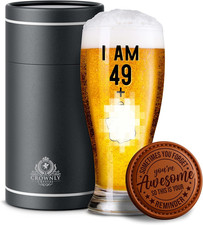 Bicchieri Birra 50 Anni Uomo