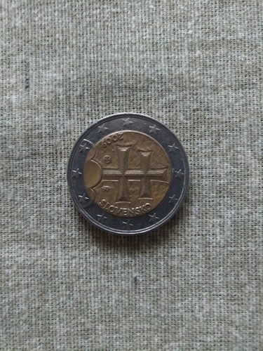 Moneta euro slovensko - da,