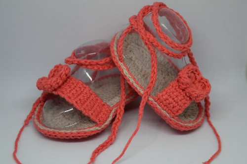 Sandali fascia all uncinetto - sandali,