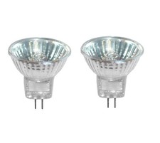 2 Alogena dicroica MR11 20W 12V FASCIO 38°  ATTACCO GU4 diametro 35mm. marca TLB