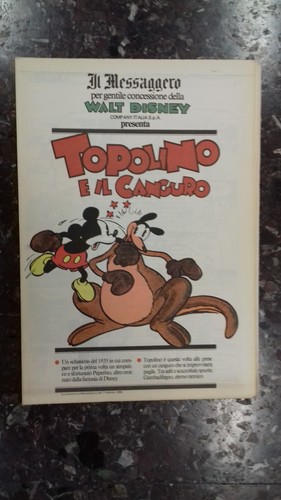 Topolino messaggero - topolino,