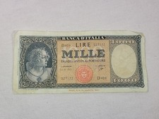 Banconota 1000 lire italia - banconota,