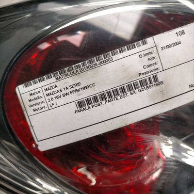 G21b51160b fanale post parte - g21b51160b,