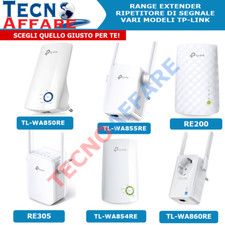 Range Extender Ripetitore di Segnale Universale WiFi Tp-Link Vari Modelli