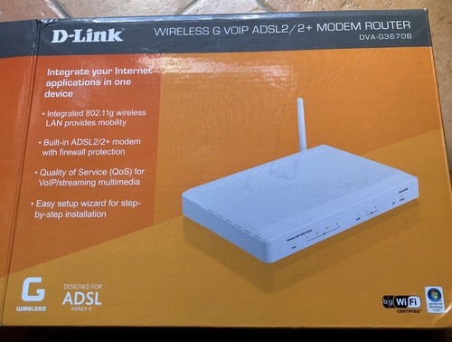 Modem router d - modem/router, d-link