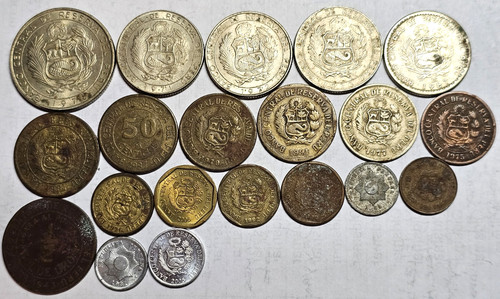 Lotto monete perù 1943 - lotto, 1943-2008