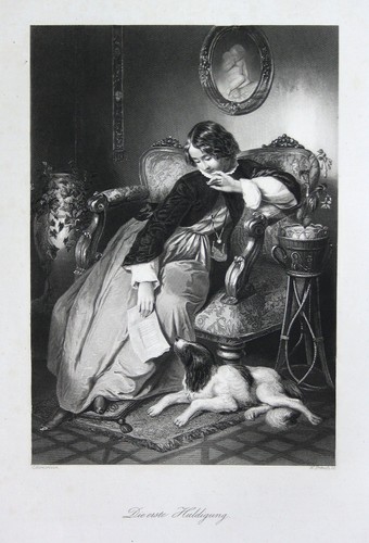 1850 huldigung homage ehrung - 1850,