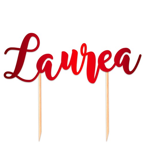 Cake topper carta - in, laurea