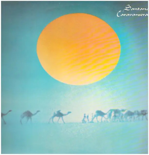 Santana caravanserai etichette - santana,