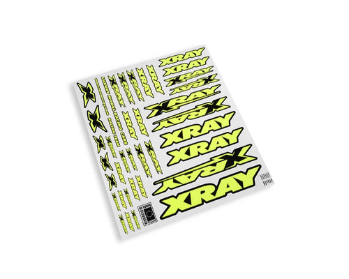Xray adesivo giallo neon - xray,