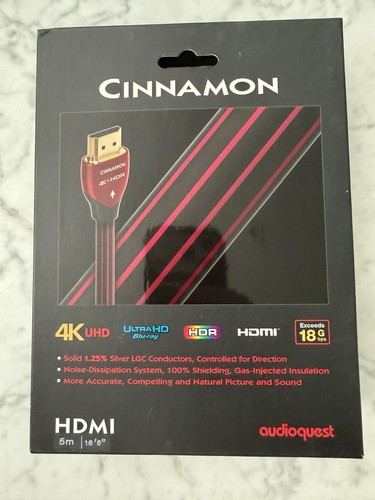 Audioquest cinnamon hdr - audioquest, 4k