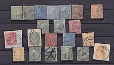 T555-VITT.EM.II-DLR E TORINO LOTTO DI FRANCOBOLLI USATI