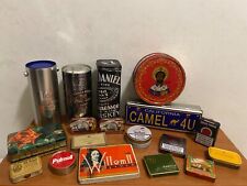 scatole contenitori in latta vintage Metal Box