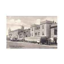 Cartolina ferrovie piazzale stazione di Ventimiglia. Non viaggiata. 1910 circa.