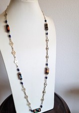 Murano collana vetro vintage - murano,