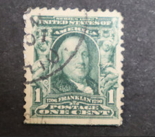 Ben Franklin one cent U.S