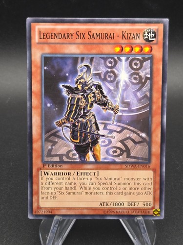 Legendary six samurai kizan - legendary,
