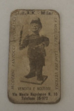 bh165  figurina anteguerra bilance automaticheaibak milano