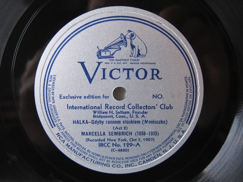 78rpm marcella sembrich sings - marcella,