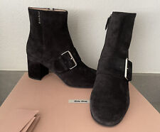 Stivali Miu Miu scamosciati