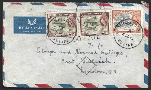 Guyana britannica qeii 1958 - qeii,