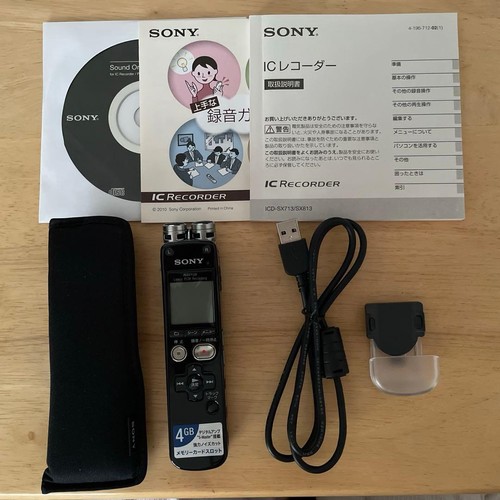 Sony icd sx813 - sony, registratore
