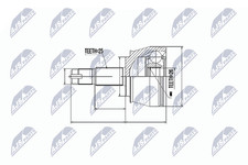 Kit giunti albero motore